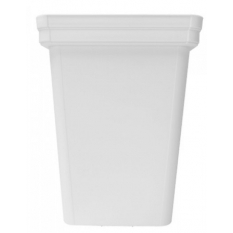 Maceta Anti-Estres Nb Cuadrada Blanca Todos los Tamaños